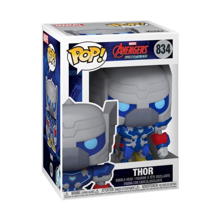Funko Pop Marvel Avengers Mech Strike 834 Thor Vinyl Da Collezione Action Figure