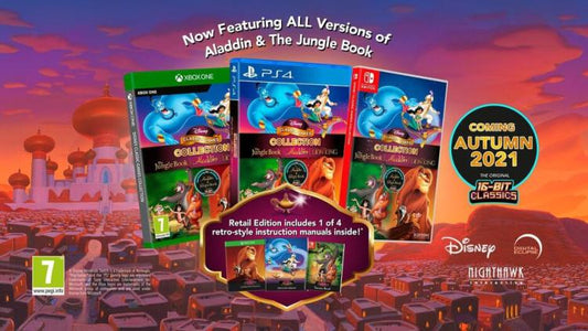 Disney Classic Collection Aladdin + Lion King Il Re Leone + Libro Della Giungla