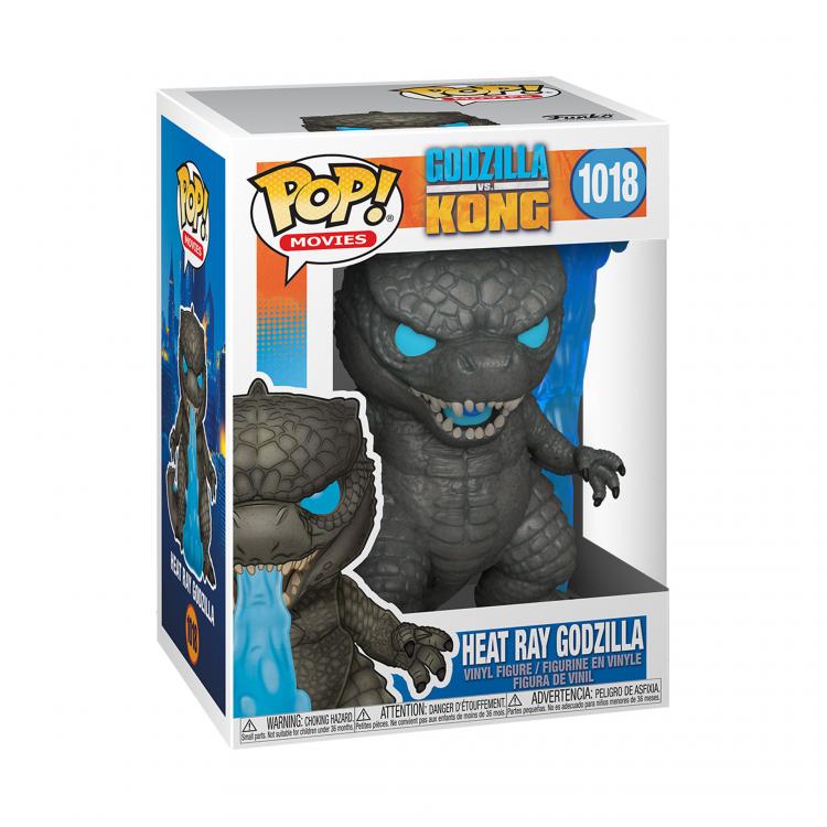 Funko Pop ! Movies Godzilla Vs Kong (1018) Heat Ray Godzilla Figure 9CM