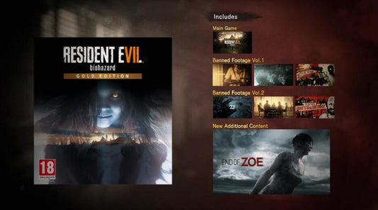 Resident Evil 7 Biohazard Gold Edition Ps4 Italiano Gioco Play Station 4 Nuovo