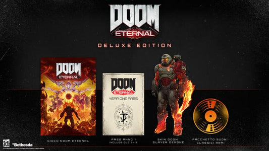 Doom Eternal Deluxe Edition Ps4 Italiano Gioco Limited Edition Play Station 4