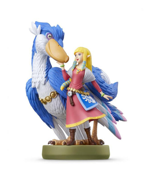 AMIIBO THE LEGEND OF ZELDA SKYWARD SWORD - ZELDA E LOFTWING FIGURE NUOVO NEW