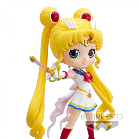 BANPRESTO Q POSKET SUPER SAILOR MOON KALEIDOSCOPE PRETTY GUARDIAN ETERNAL 15CM