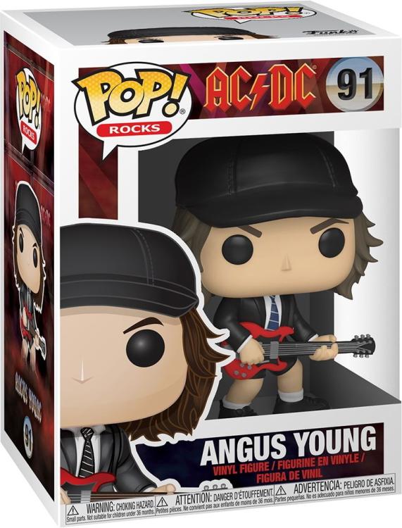 Funko Pop ! Rocks Ac/Dc - (91) Angus Young Figure Vinyl 9Cm Legend Of Rock