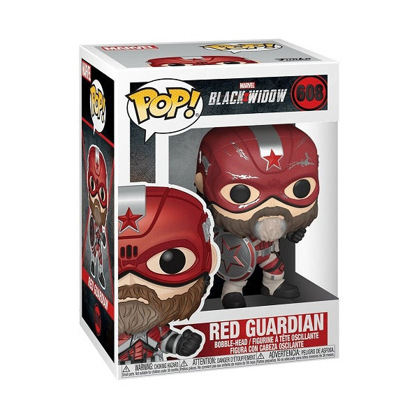Funko Pop ! Marvel Black Widow - (608) Red Guardian Vinyl Figure David Harbour