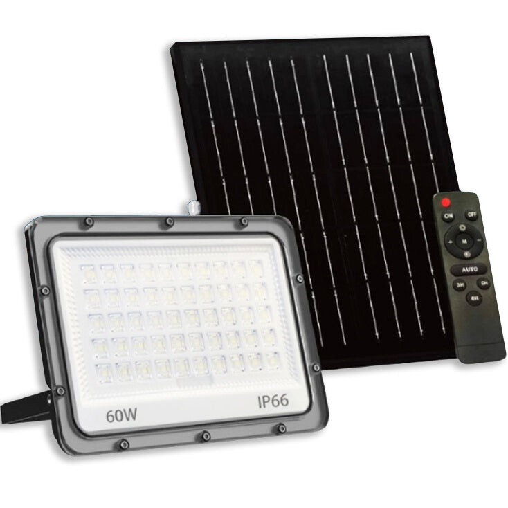 Universo Faro Led Esterno Faretto Con Pannello Solare 3C (3000K-4000K-6500K) 60W