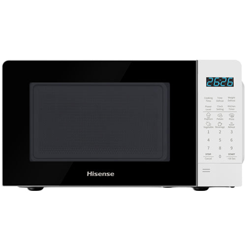 Hisense Forno Microonde + Grill Digital 20Lt 1100+700W Bianco H20Mows3G Led