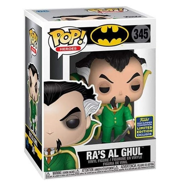 Funko Pop ! Heroes - Batman (345) Ra'S Al Ghul Limited Edition Vinyl Figure 9Cm