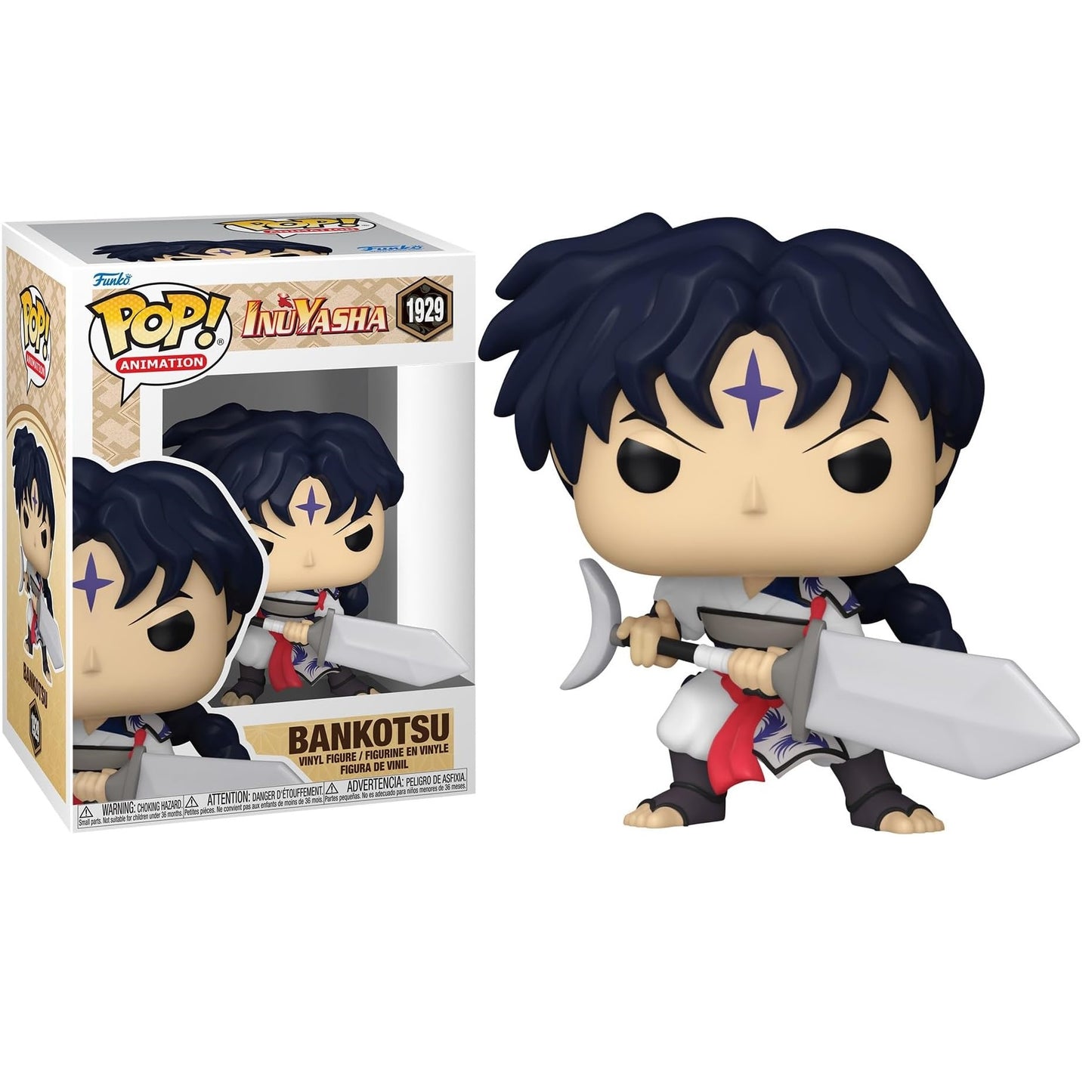 Funko Pop ! Animation Inuyasha - (1929) Bankotsu Vinyl Figure 9cm