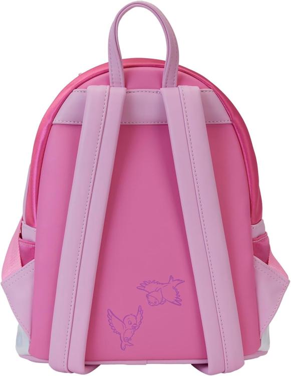 Funko Loungefly Zaino Disney Cenerentola 75° Anniversario Pink Bow Mini Backpack