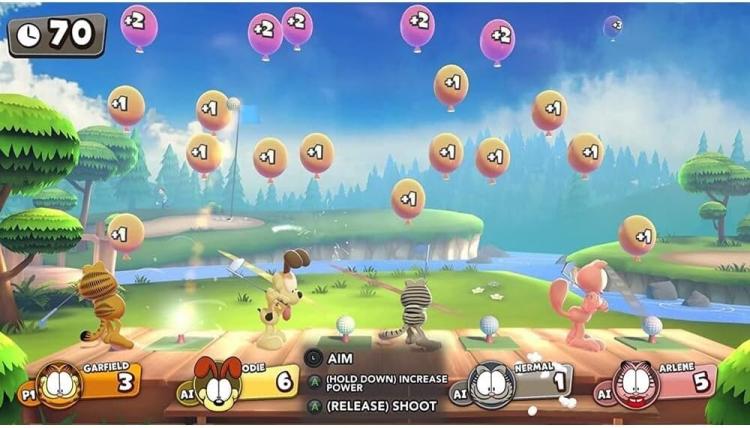 Garfield Lasagna Party Nintendo Switch Gioco Italiano Nuovo Eu Arcade Sigillato