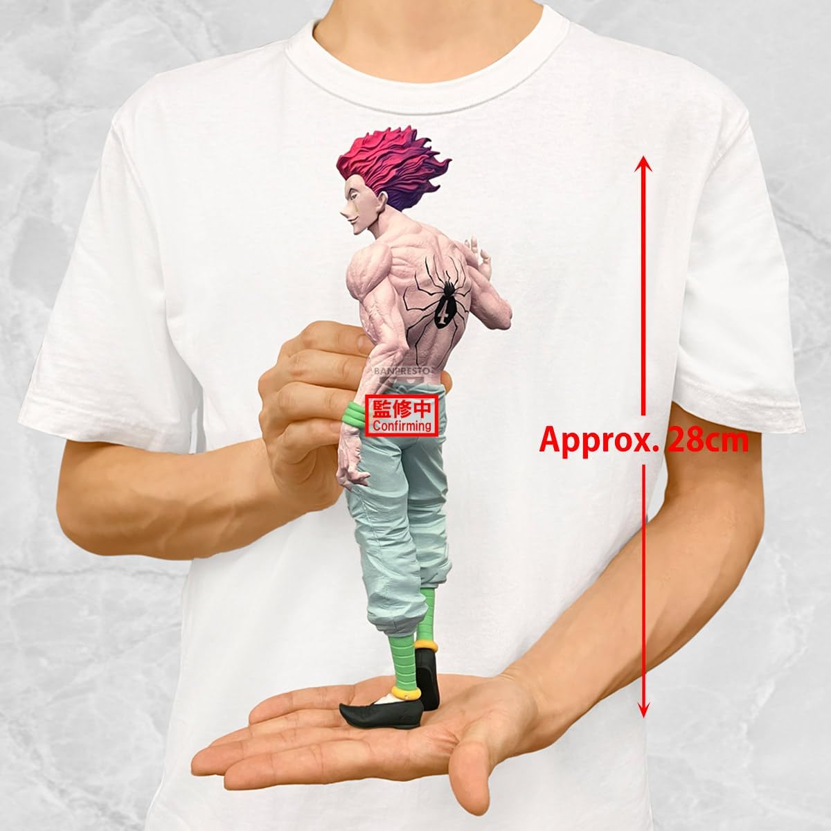 Banpresto Grandista Hunter x Hunter: Hisoka Morou Statua Da Collezione - Figure 28cm PVC