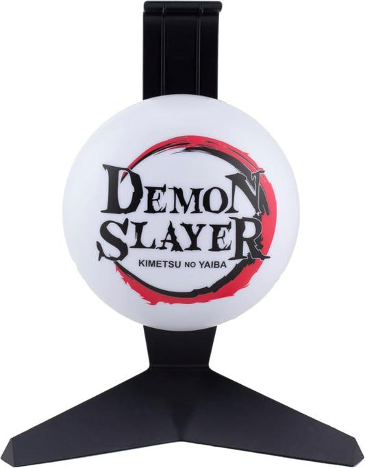 Paladone Demon Slayer Kimetsu No Yaiba - Lampada Da Tavolo E Supporto Cuffie Usb