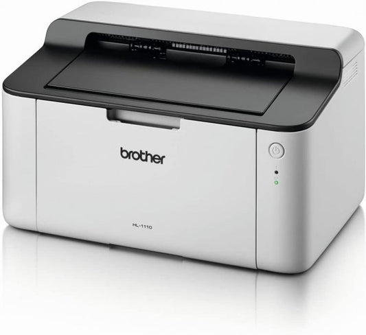 BROTHER STAMPANTE LASER B/N 20PPM USB HL-1110 BIANCO/NERO FORMATI STAMPA A4 USB