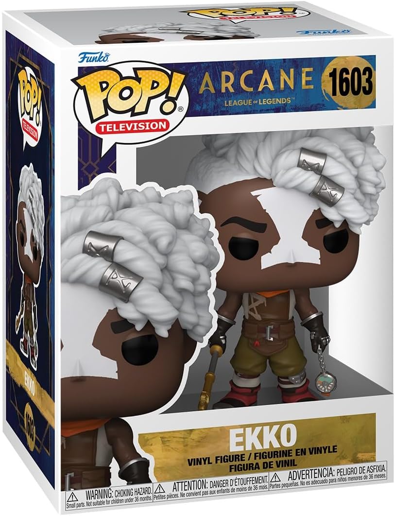 Funko Pop ! Tv Arcane League Of Legends (1603) Ekko Figure Vinyl 9Cm