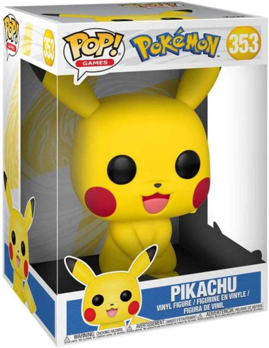 Funko Pop ! Games Pokemon Pikachu (353) Figure 25 Cm Big Size Special Edition