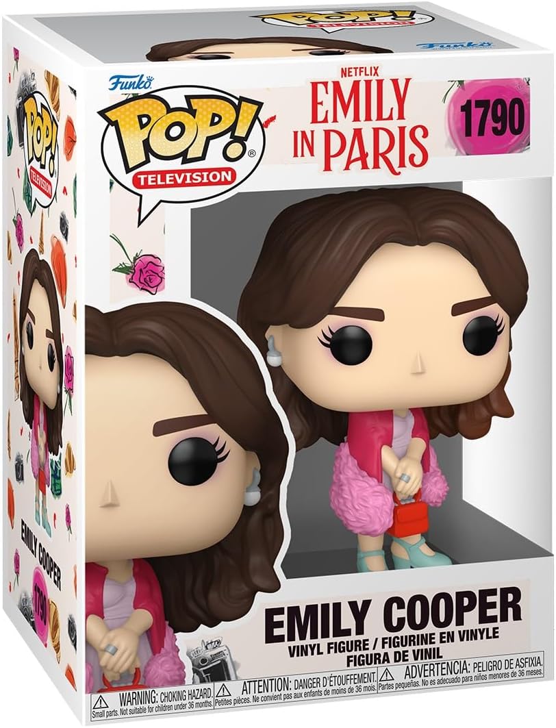 Funko Pop ! Television - Emily In Paris (1790) Emily Cooper Vinyl Figure 9cm