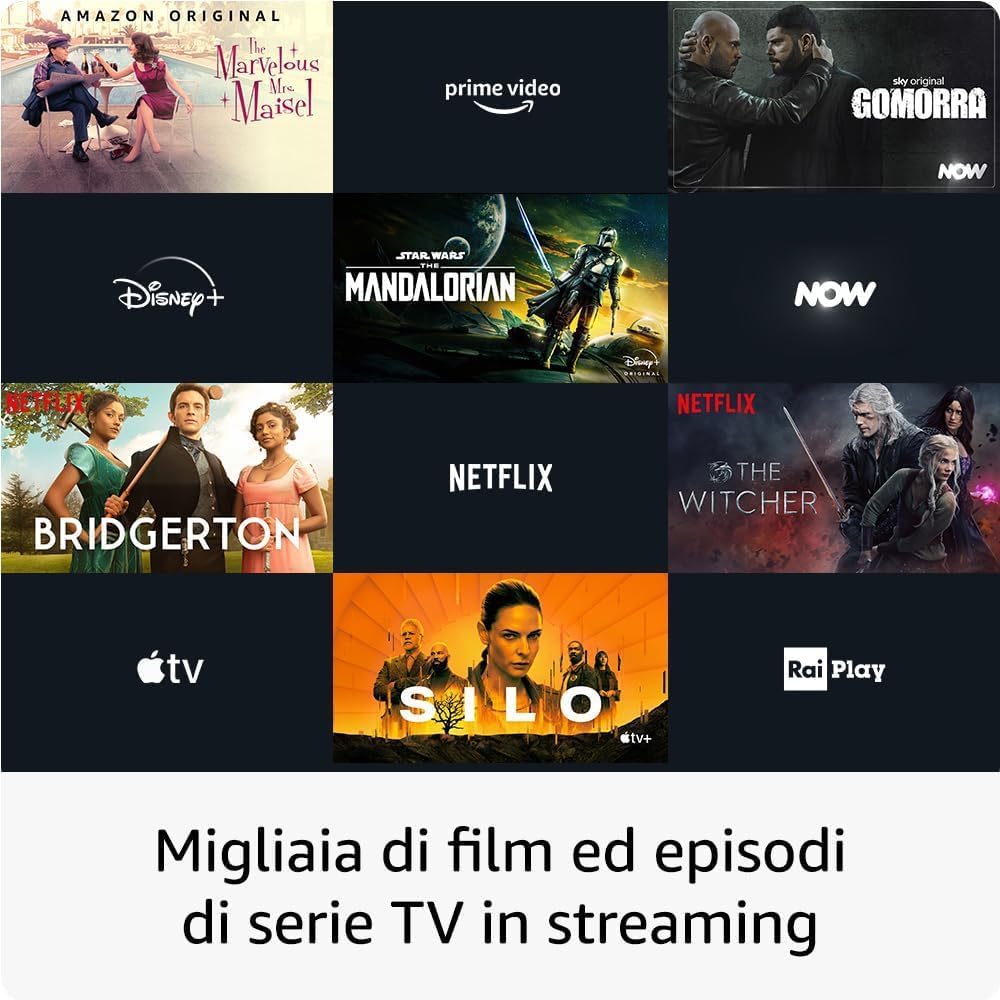 Amazon Fire Tv Stick 4k (Max) Telecomando Vocale Alexa Box Con Modalità Ambiente