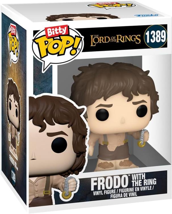 Funko Bitty Pop ! Towns Lord Of The Ring - Frodo And The Shire Figure LOTR