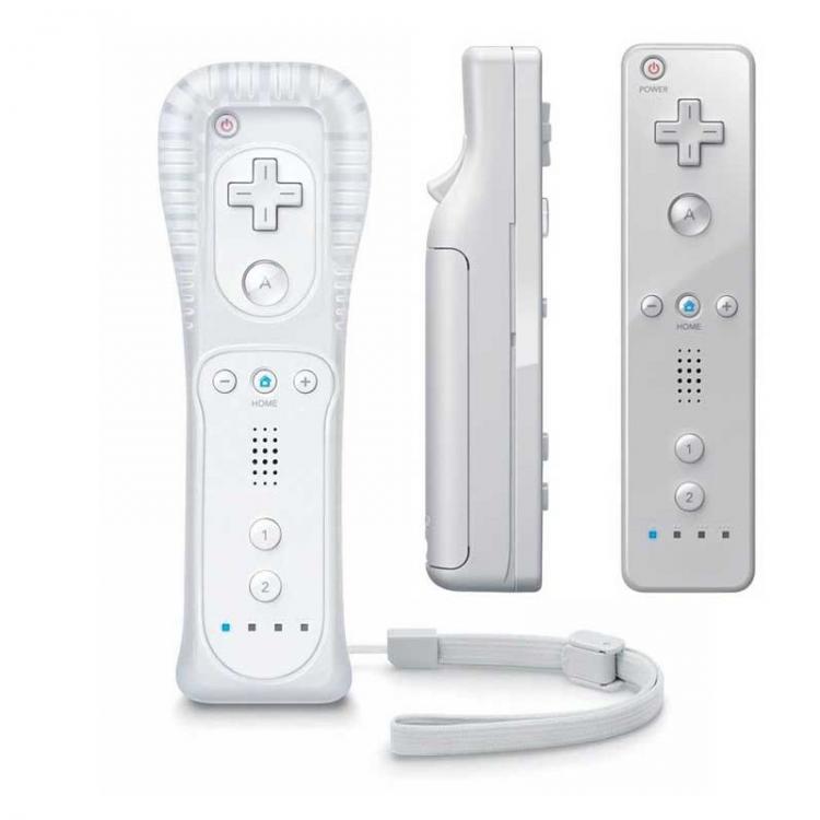 CONTROLLER TELECOMANDO JOYSTICK NINTENDO WII REMOTE NERO O BIANCO PAD VIDEOGAME