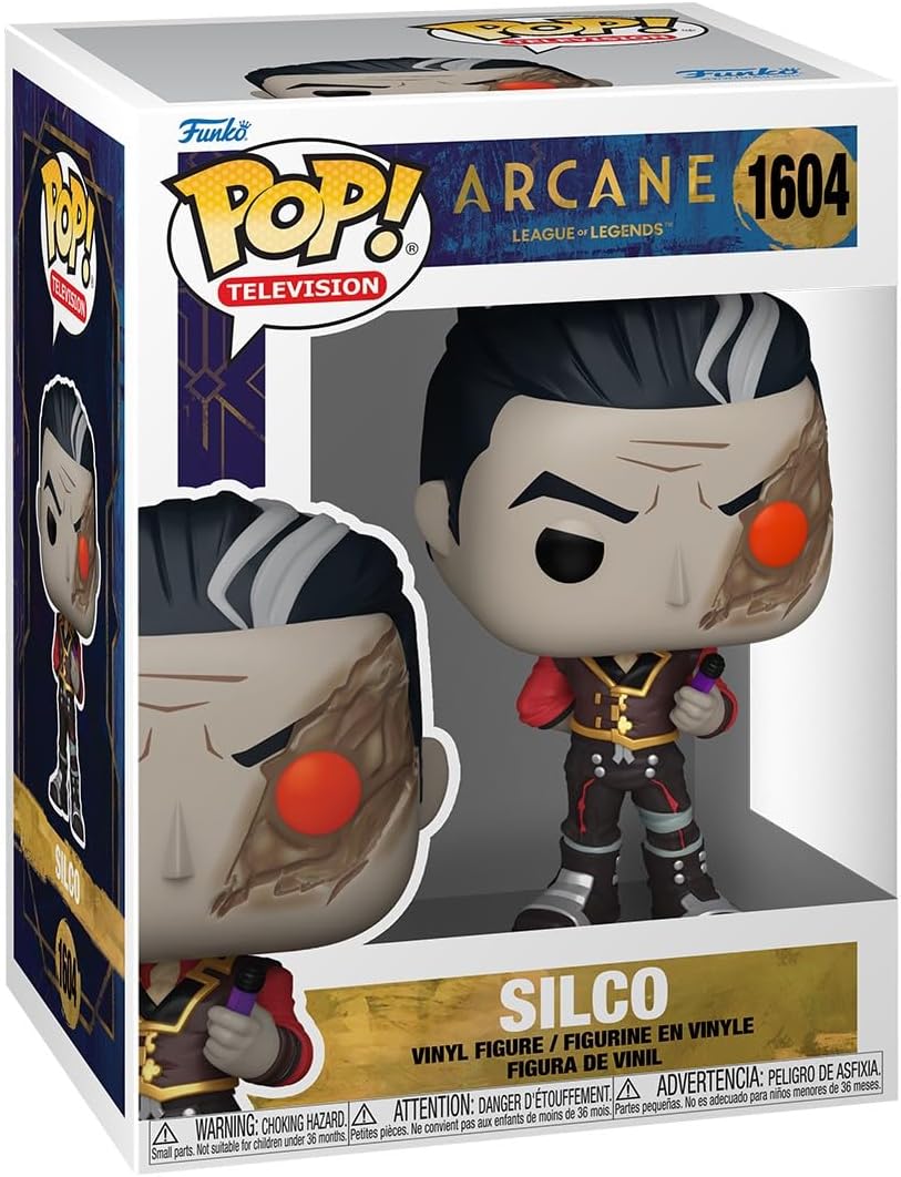 Funko Pop ! Tv Arcane League Of Legends (1604) Silco Figure Vinyl 9Cm