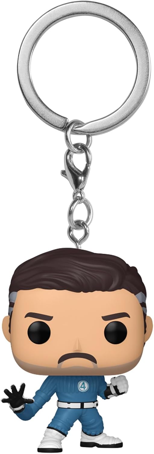 Funko Pop Pocket Keychain The Fantastic 4 (Mister Fantastic) Key Portachiavi
