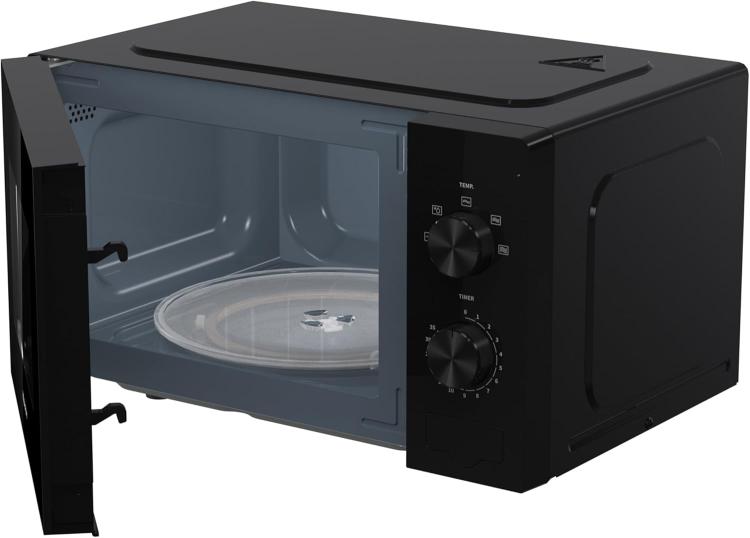 Hisense Forno Microonde Grill 20Lt 1100+700W Controllo Meccanico Nero H20Mobp1H