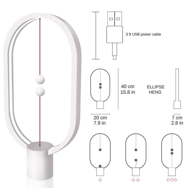 Lampada Led Design Camera Letto Ufficio Tavolo Soggiorno Porta Usb Arredo Casa