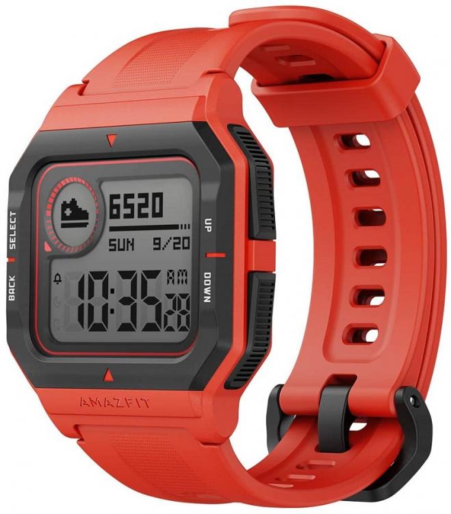 Smartwatch Amazfit Neo Fitness Sportivo Display Digitale Impermeabile Red