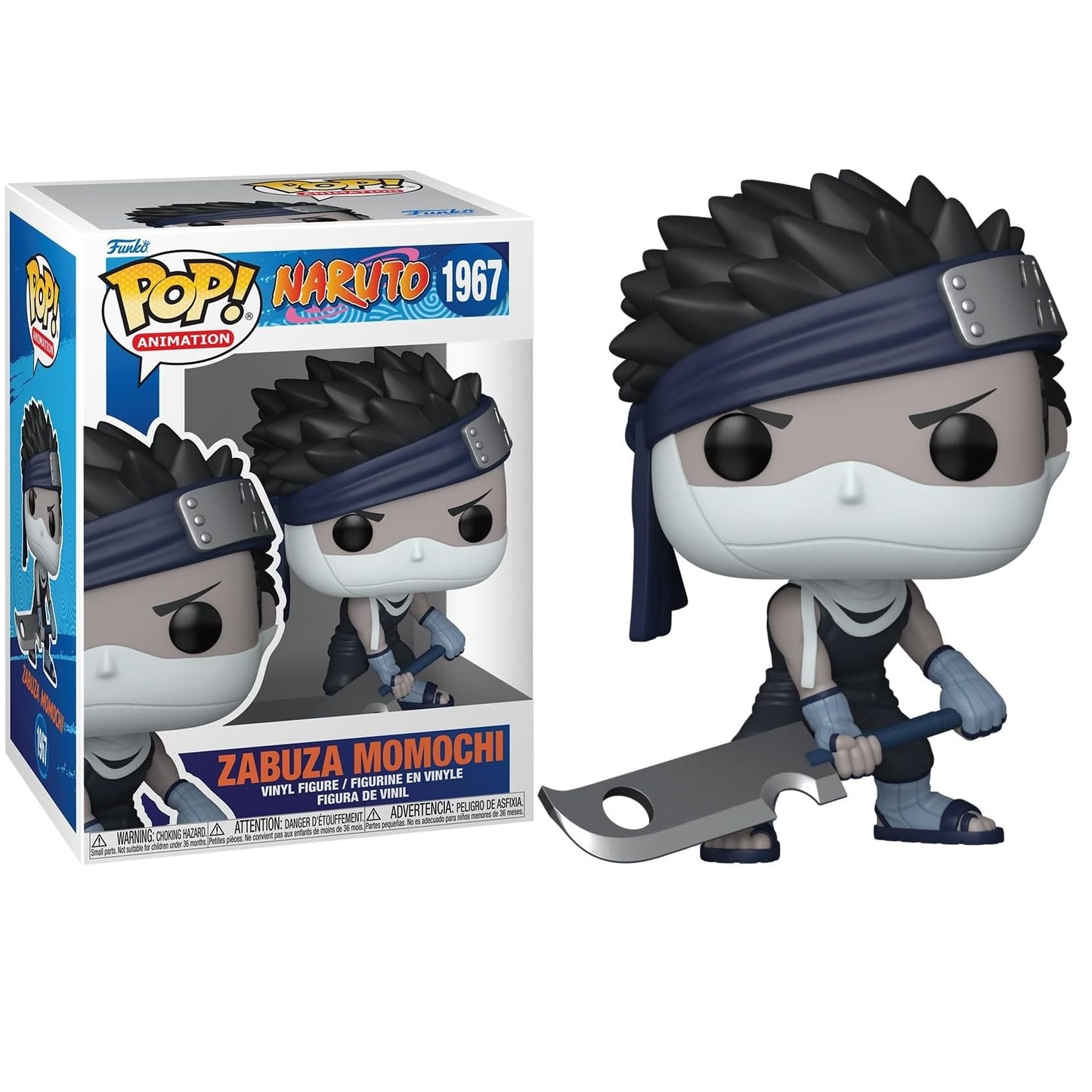 Funko Pop ! Animation Naruto Classic - (1967) Zabusa Momochi Vinyl Figure 9cm