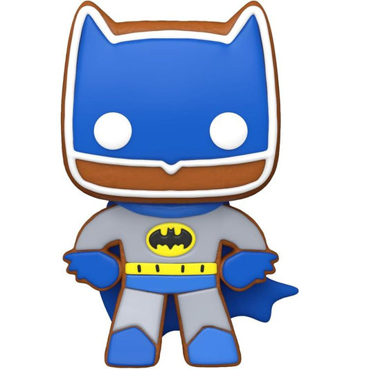 Funko Pop ! Heroes - Dc (444) Gingerbread Batman Vinyl Figure 9Cm Statuetta