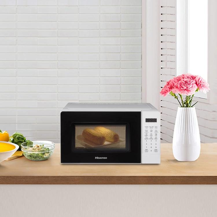 Hisense Forno Microonde + Grill Digital 20Lt 1100+700W Bianco H20Mows3G Led