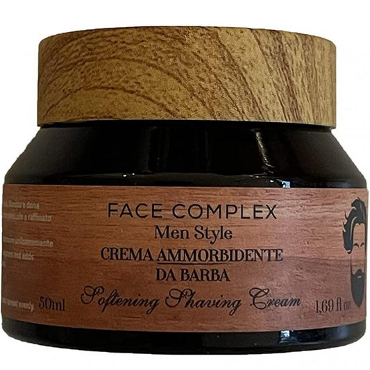 Facecomplex Crema Ammorbidente Per Barba Detergente Nutriente Idratante Da Uomo