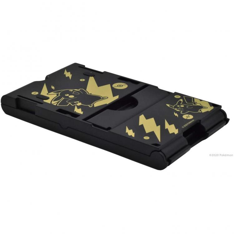 Hori Playstand Pikachu Black & Gold Pokemon Supporto Per Nintendo Switch E Lite