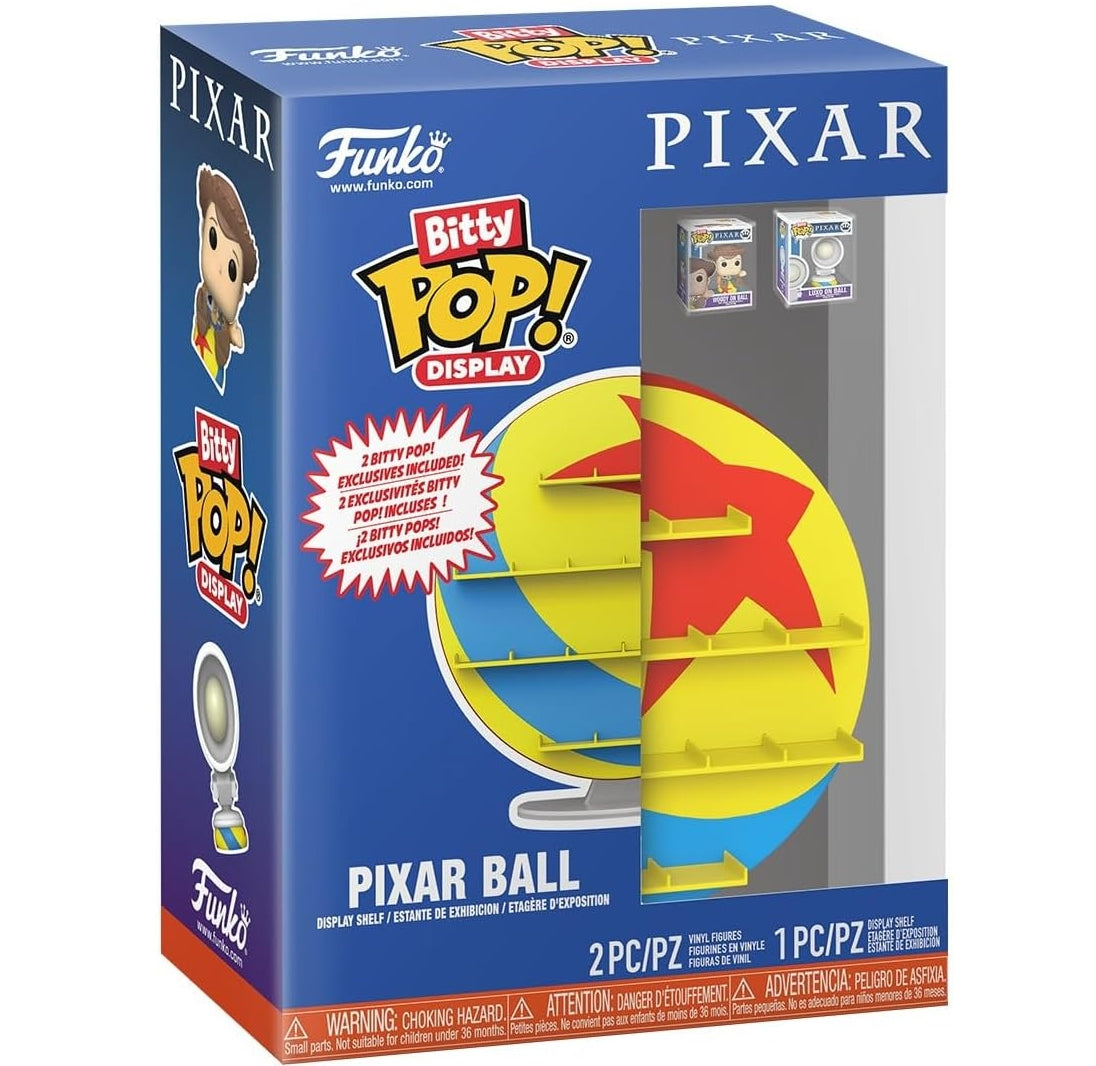 Funko ! Bitty Pop Display ! Bitty Box - Pixar Ball - Disney Pixar Toy Story