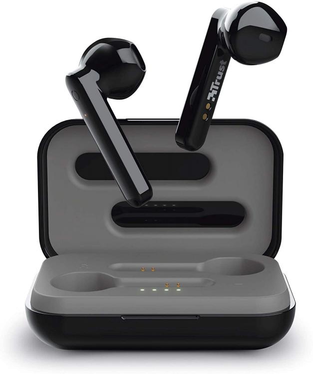 Trust Primo Touch Wireless Auricolari Bluetooth Senza Fili In-Ear Nero Wifi