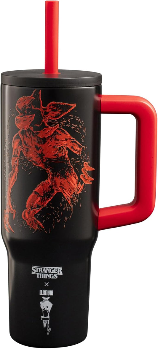 Bialetti Bicchiere Termico con Manico Stranger Things 900ml - Serie Netflix