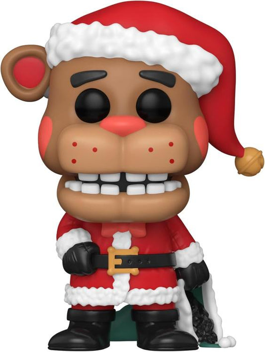 Funko Pop ! Games - Five Nights At Freddy'S (936) Santa Freddy Statua Figure 9Cm