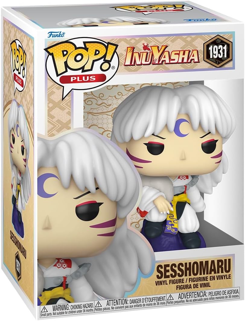 Funko Pop ! Animation - InuYasha (1931) Sesshomaru (Sitting) Vinyl Figure 9cm