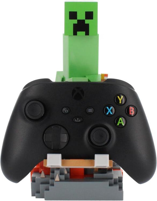 Cable Guys - (Creeper) Minecraft Statuetta Stand Ricarica Smartphone Controller