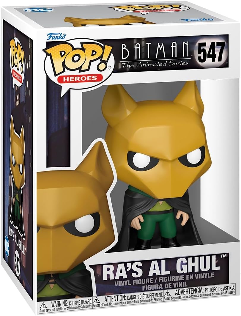 Funko Pop ! Heroes - Batman The Animated Series (547) Ra'S Al Ghul Figure 9Cm