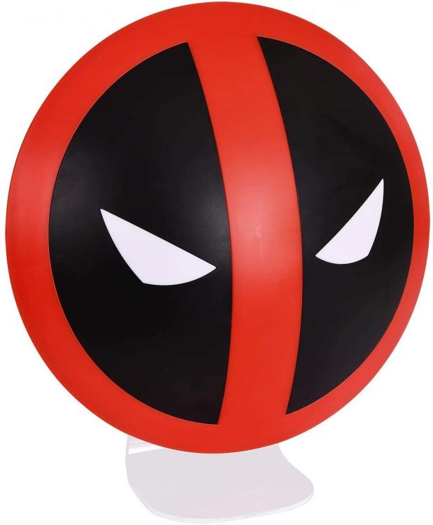 Paladone Lampada Marvel Logo Deadpool Multicolore Plastica Da Tavolo Moderno