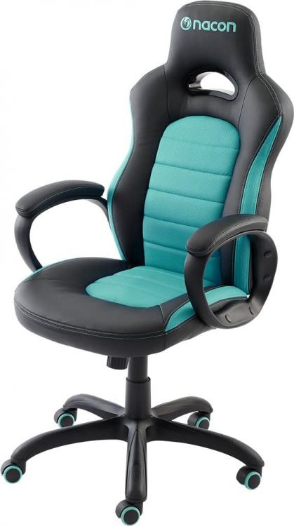 Nacon Sedia Gaming Pcch-350 Turchese Poltrona Da Ufficio Regolabile Reclinabile