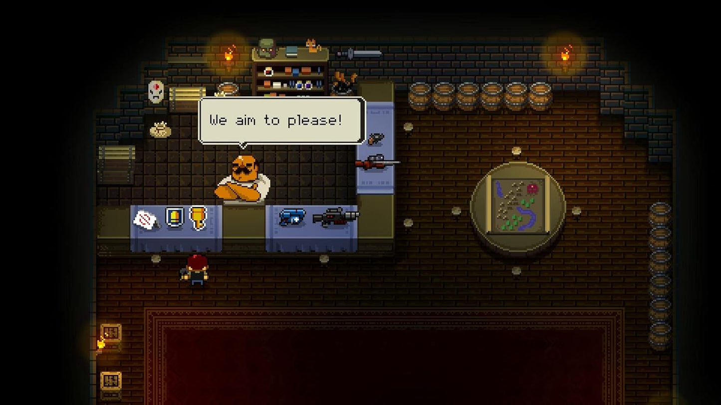 Enter/Exit the Gungeon Ps4 Gioco Playstation 4 Eu Gioco Multilingua Sigillato