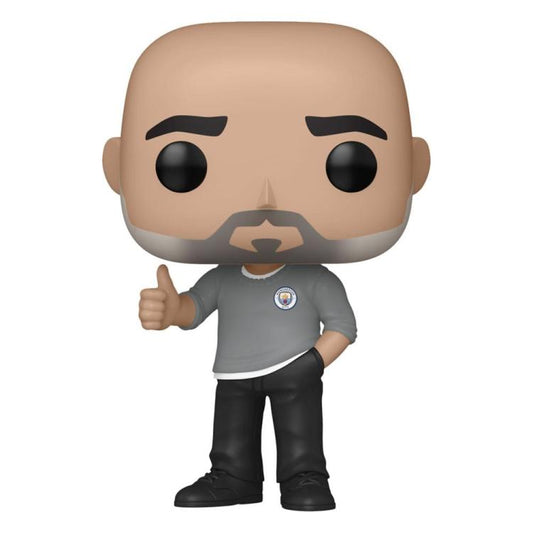 Funko Pop ! Football Manchester City - (61) Pep Guardiola Coach Figure Champions