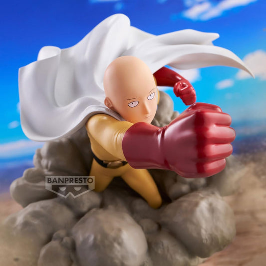 Banpresto One Punch Man: Saitama Statua Da Collezione - Figure 15cm PVC