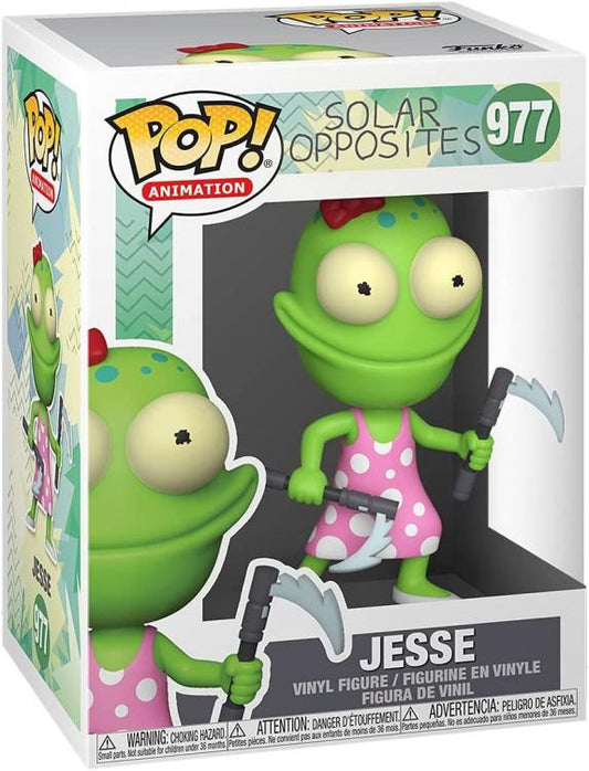 Funko Pop Solar Opposites 977 - Jesse - Figure Vinyl Nuovo Rick E Morty Netflix