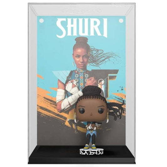 Funko Pop ! Comic Cover - Marvel (11) Shuri Vinyl Figure 9Cm Statuetta