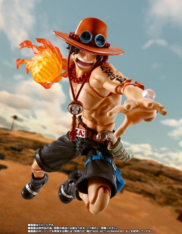 Tamashii Nations - Action Figure Di Portgas D. Ace -Fire Fist- Di One Piece