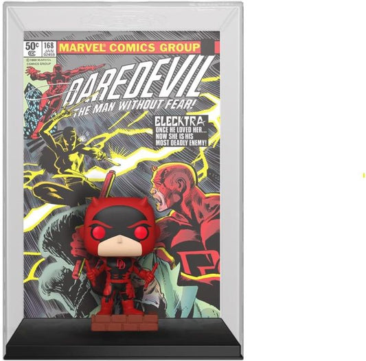 Funko Pop! Comic Covers - Marvel (41) Daredevil Vinyl Figure 9Cm Statuetta